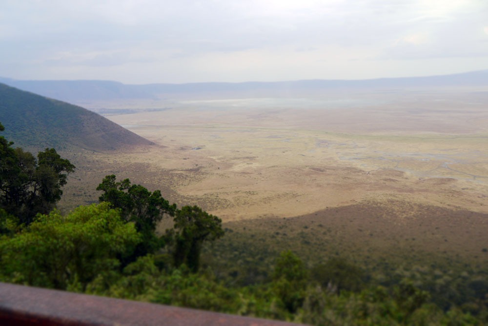 näkymät Ngorongoroon