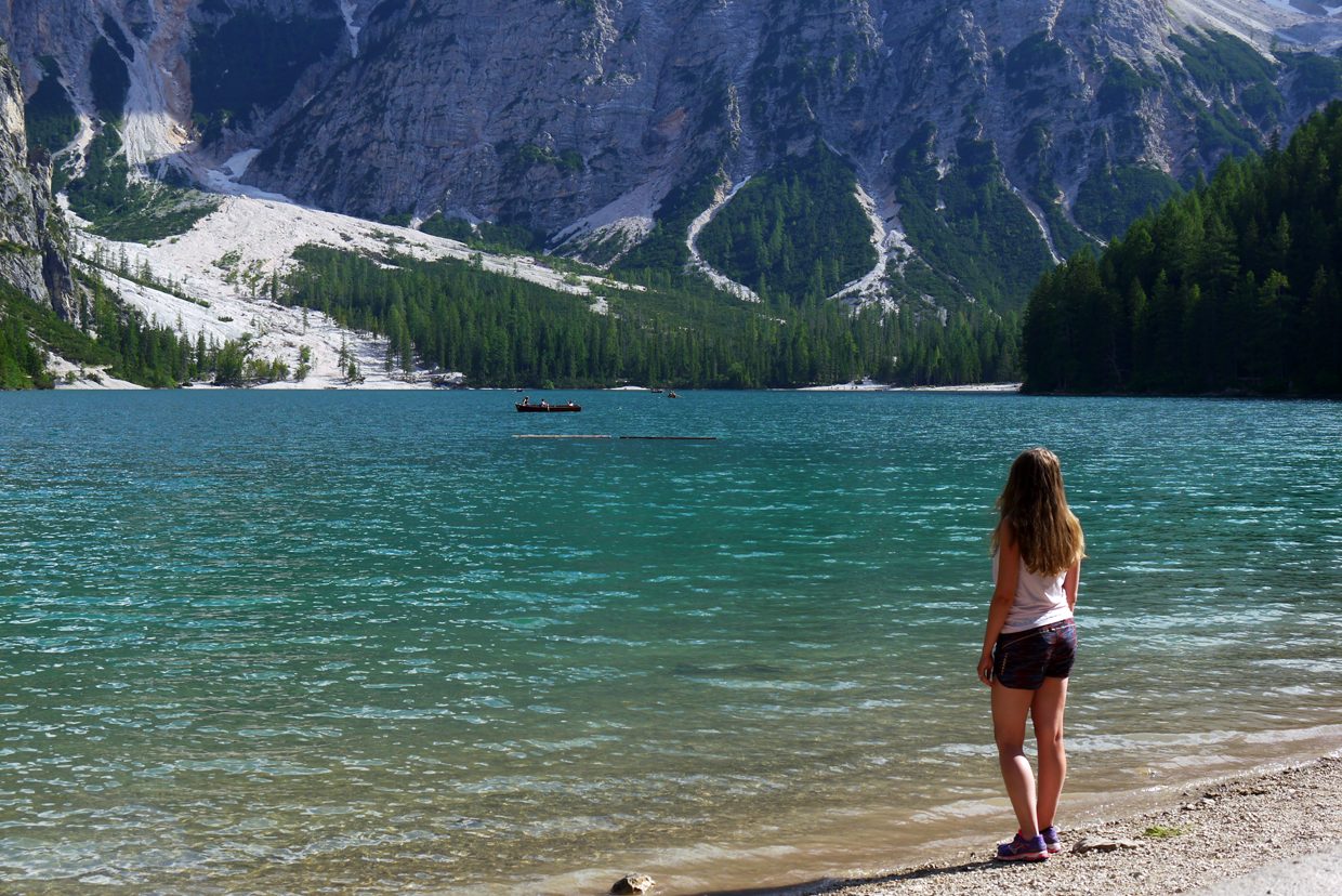 Lago di Braies Dolomiiteilla